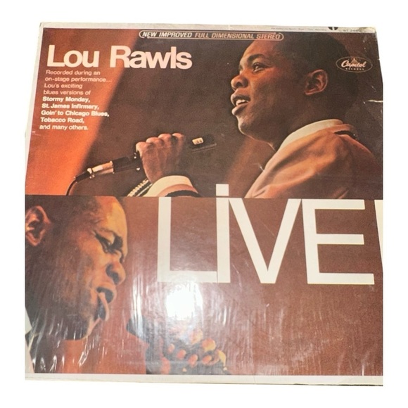Lou Rawls LIVE! Vinyl - Picture 6 of 6